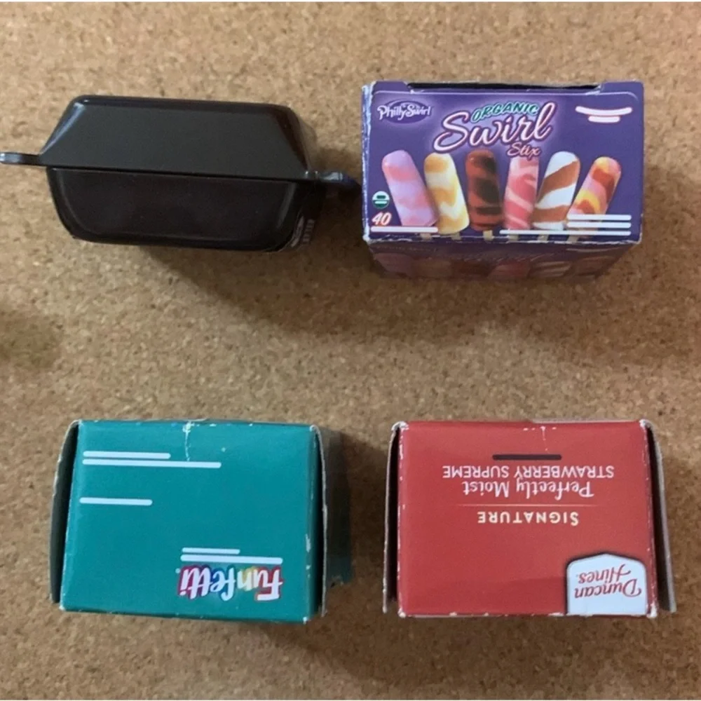 Mini Brands Shopkins Lot-Hershey’s, Funfetti, Popsicle,Cake,Juice,Cheez-It